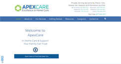 Desktop Screenshot of apexcare.com